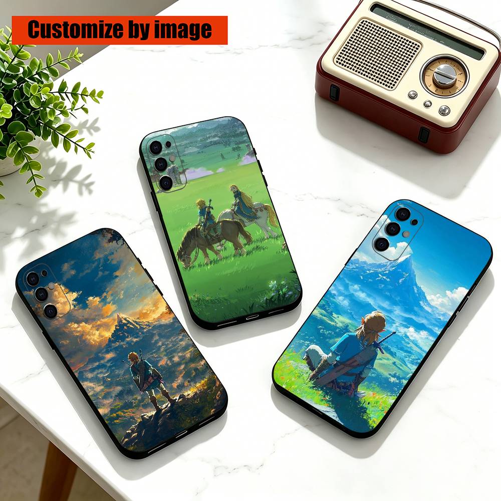 Phone Cases Zelda - Coque de téléphone en silicone souple