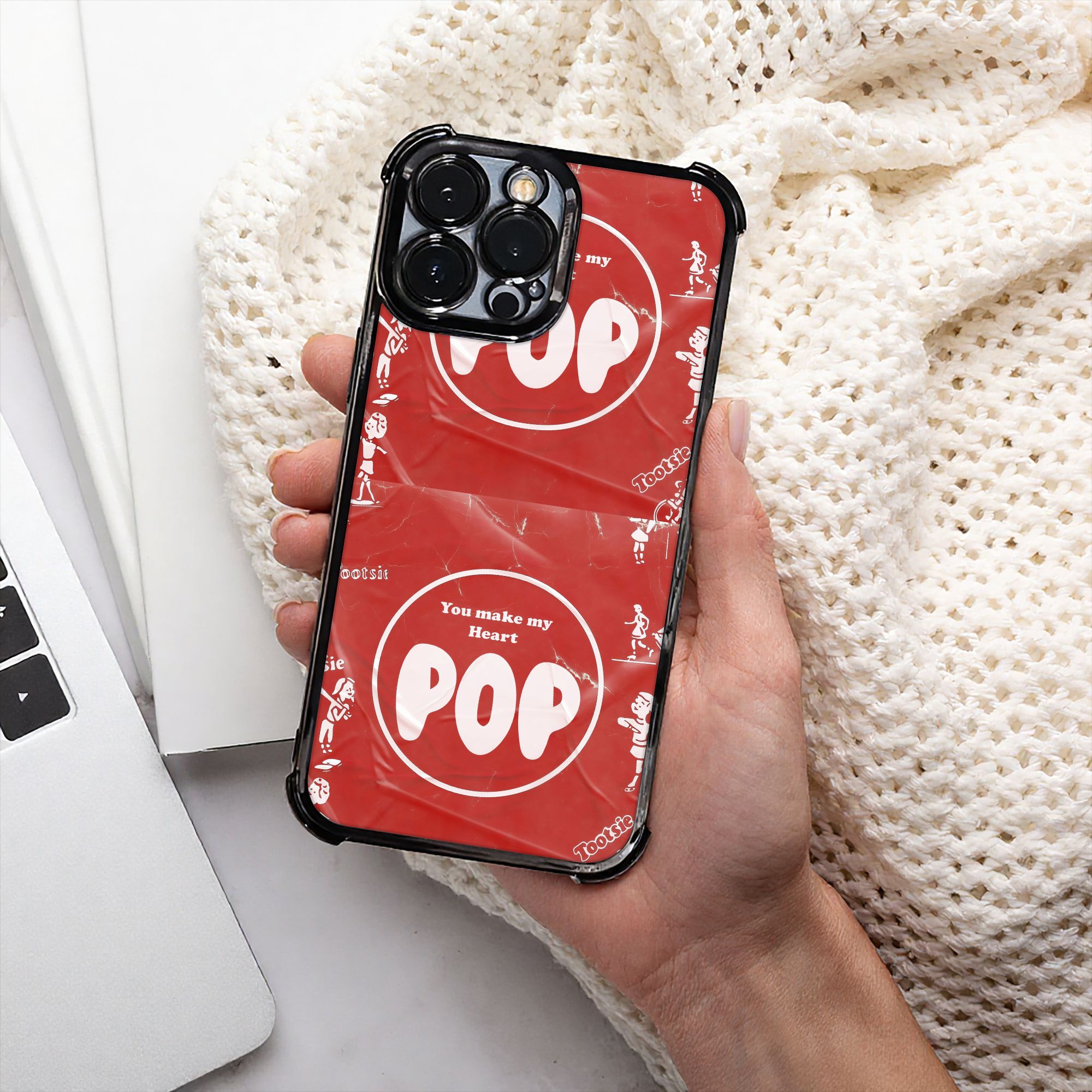 Phone Cases Red - Coque de téléphone Red Wrapper You
