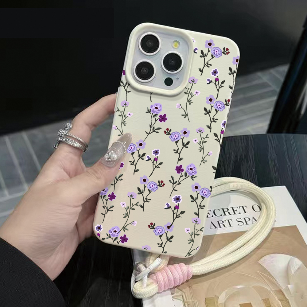 Phone Cases Purple - Coque de téléphone en silicone mat