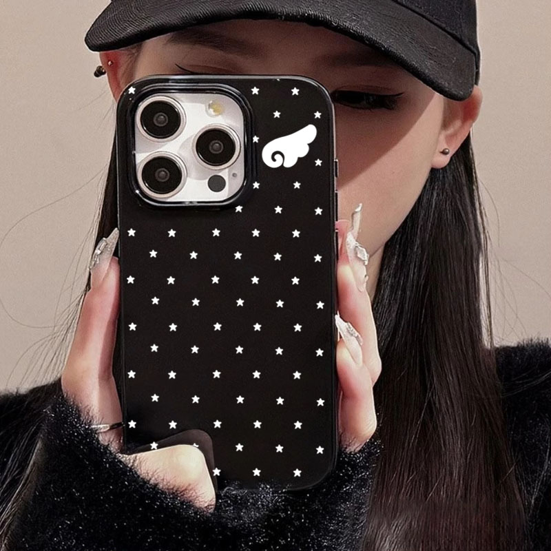 Phone Cases Xs Iphone - Coque de téléphone latérale noire avec