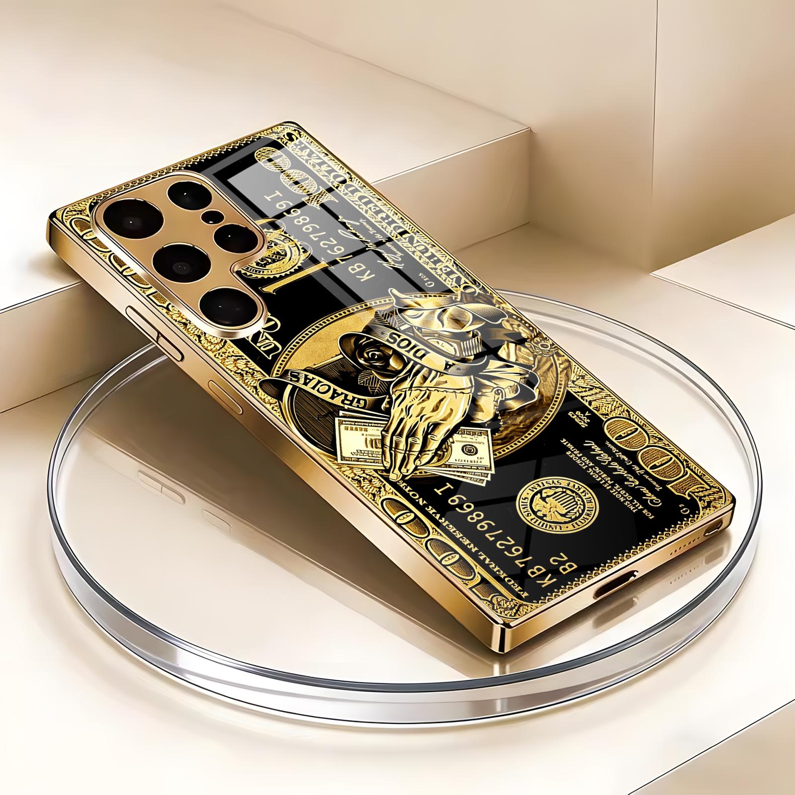 Phone Cases Luxury - Étui de téléphone en verre électroplaqué