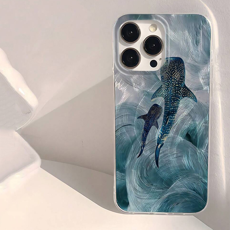 Phone Cases Xiaomi Redmi 12 - Coque de téléphone Design baleine requin