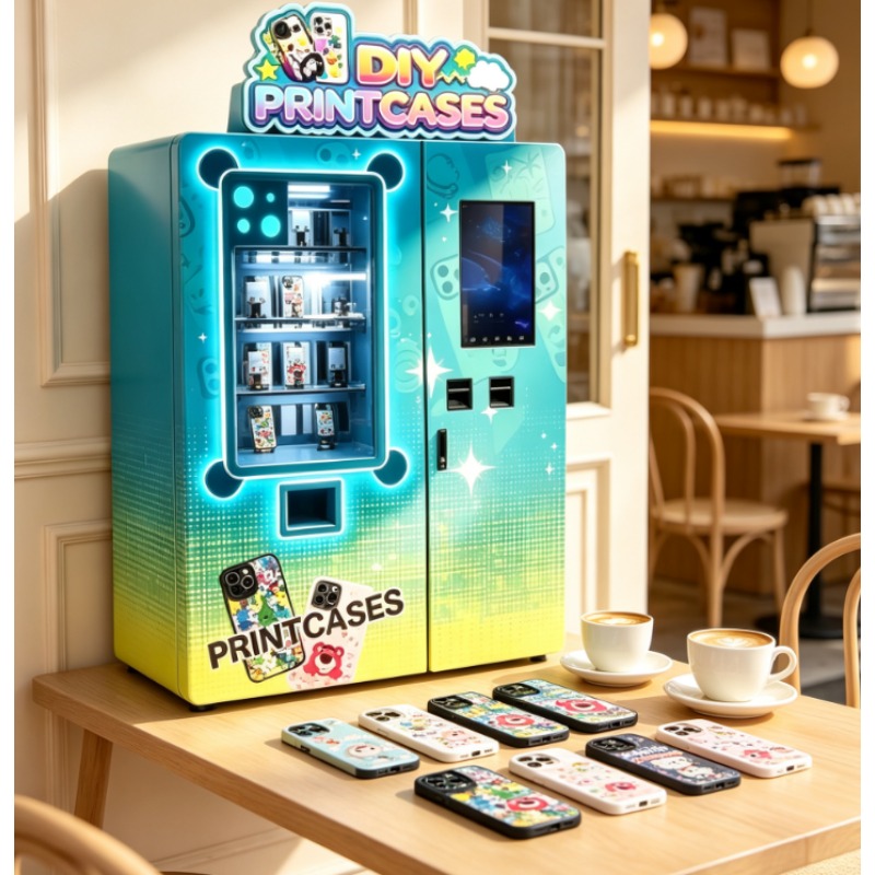 Phone Cases Vending Machine - Distributeur automatique de coques de téléphone