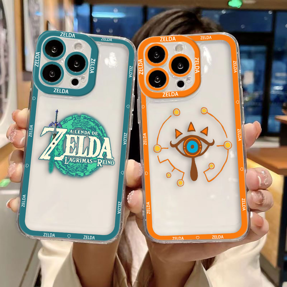 Phone Cases Zelda - Coque de téléphone transparente DIY motif