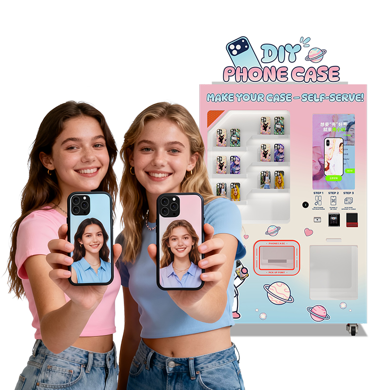 Phone Cases Vending Machine - Machine de vente automatique professionnelle pour