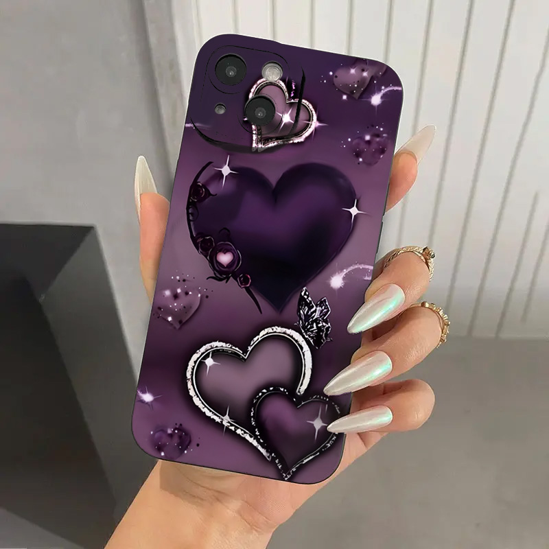 Phone Cases Purple - Coque de téléphone en TPU motif