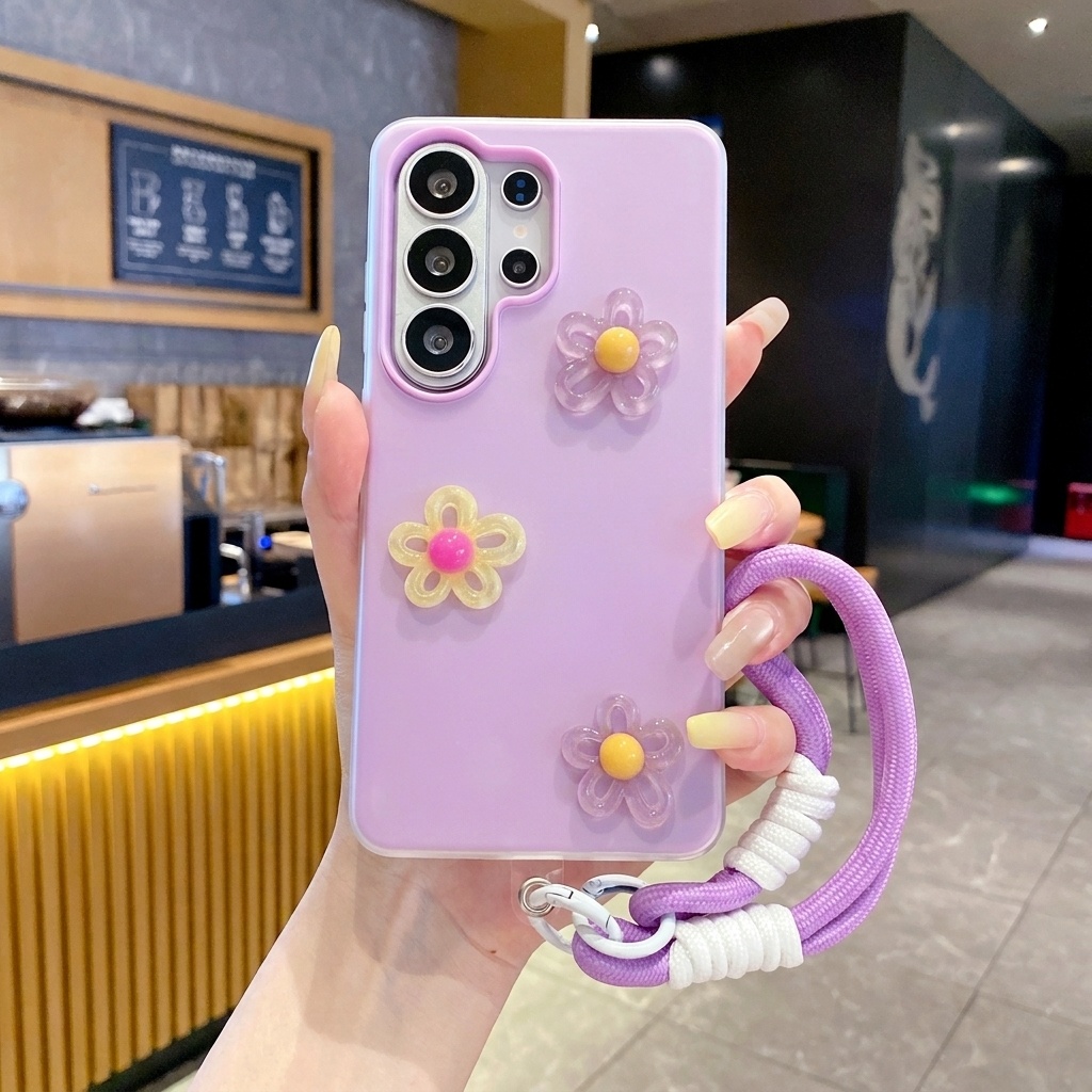Phone Cases Purple - Étui de téléphone 2-en-1 violet avec