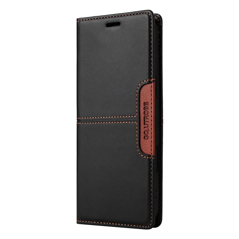 Phone Cases On Shein - Étui portefeuille magnétique en cuir Pop