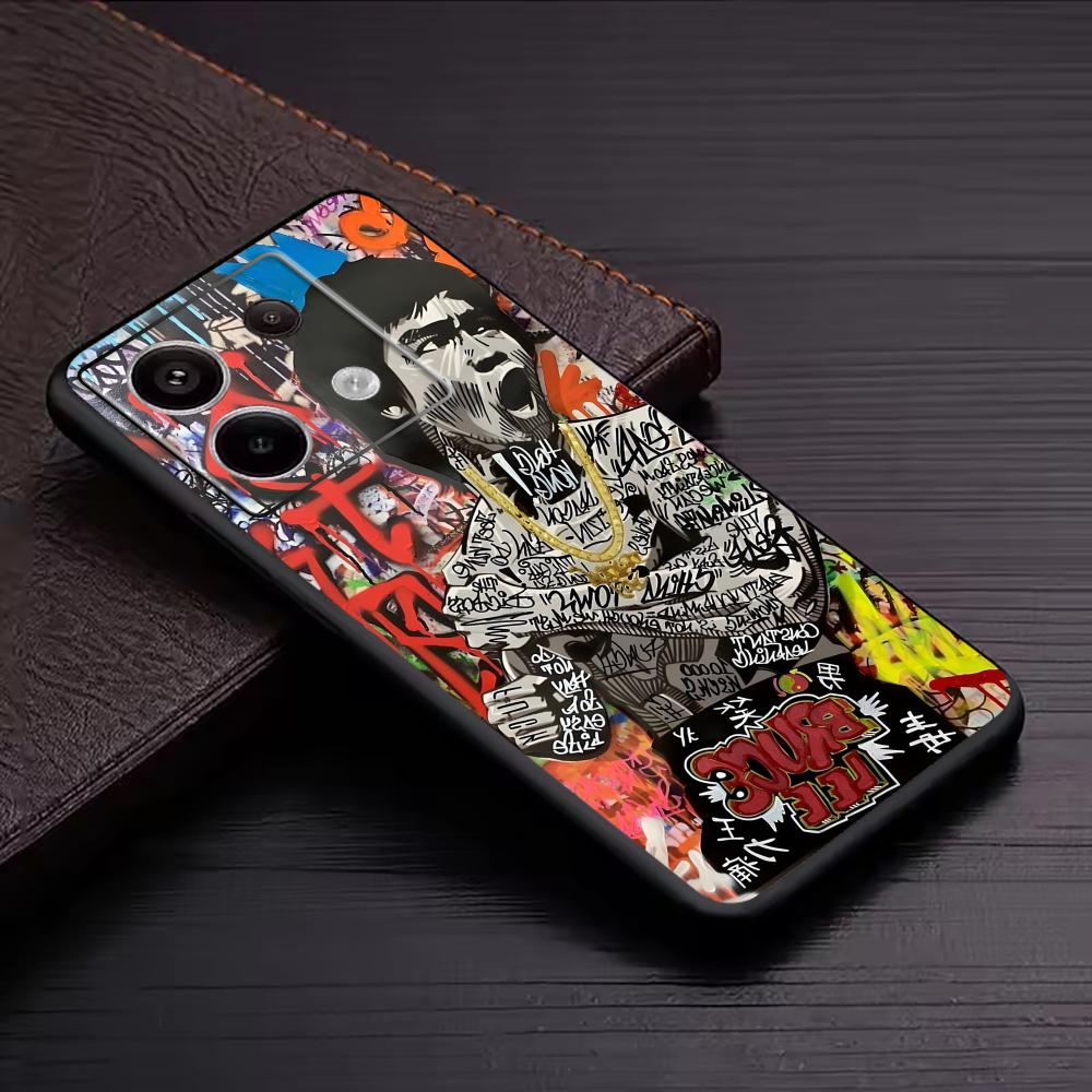 Banksy Graffiti Art coque de t - Phone Cases Xiaomi Redmi 12 avis et prix