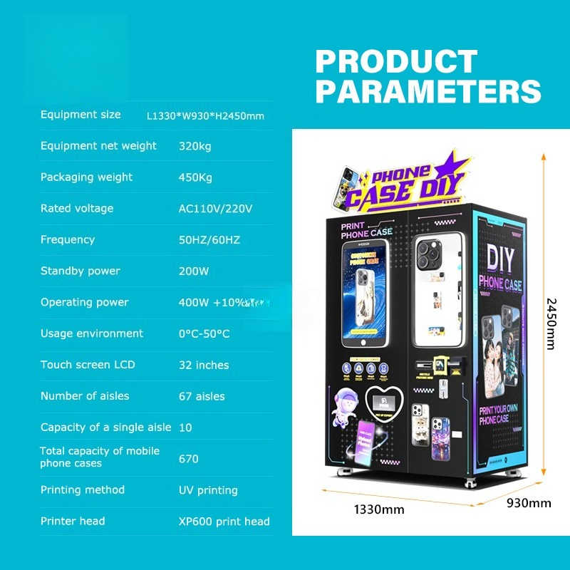 Nouvelle Arrivée - Imprimante  - Phone Cases Vending Machine avis et prix