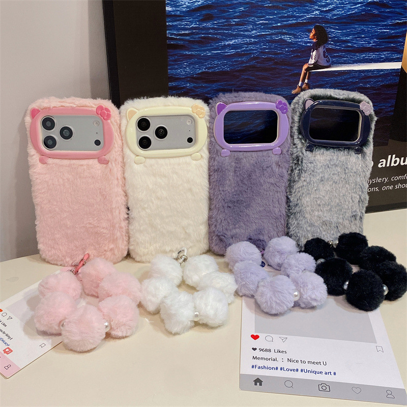 Étui de téléphone en peluche d - Phone Cases Luxury avis et prix