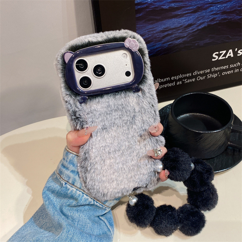 Étui de téléphone en peluche d - Phone Cases Luxury avis et prix