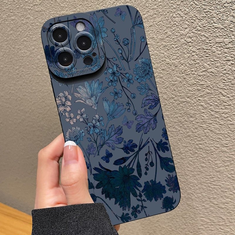 Coque de téléphone florale ble - Phone Cases Purple avis et prix