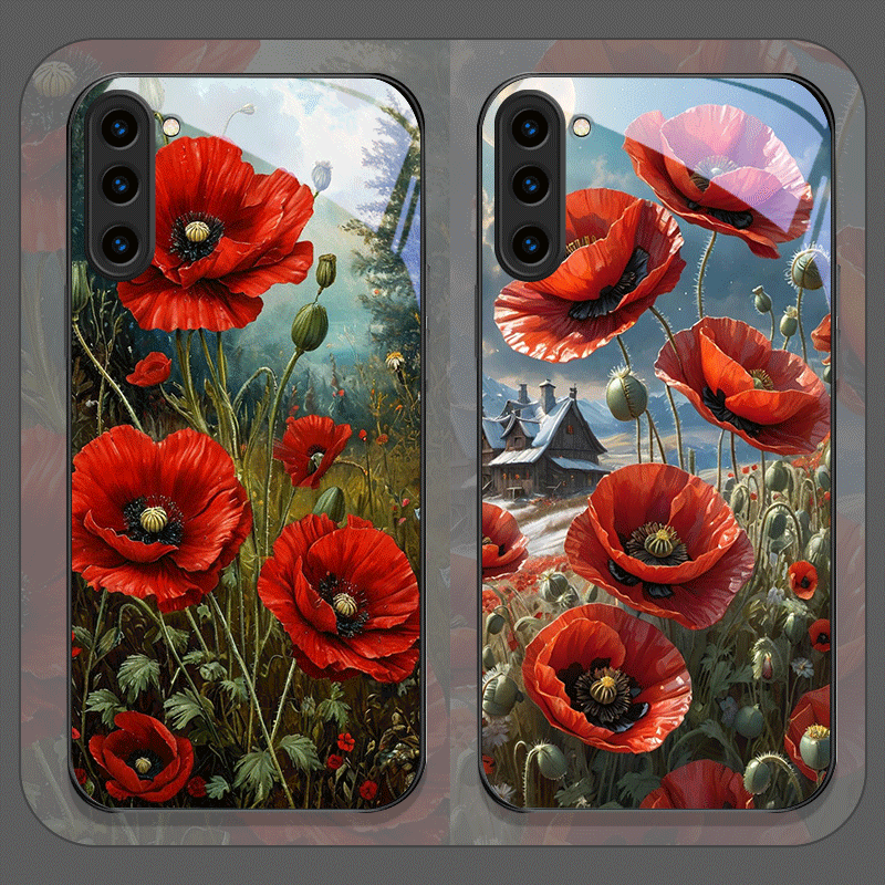 Coque de téléphone en verre tr - Phone Cases Red avis et prix