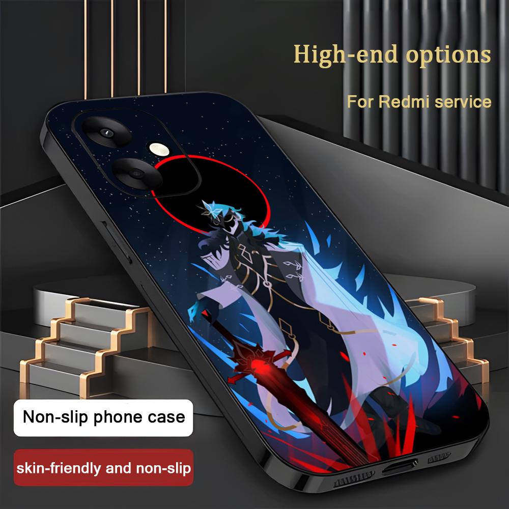 Genshin Impact Capitano coque  - Phone Cases Xiaomi Redmi 12 avis et prix