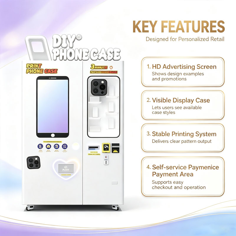 Distributeur automatique de co - Phone Cases Vending Machine avis et prix