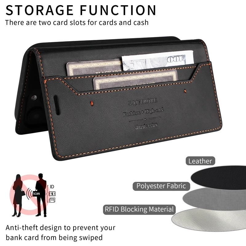 Étui portefeuille magnétique e - Phone Cases On Shein avis et prix